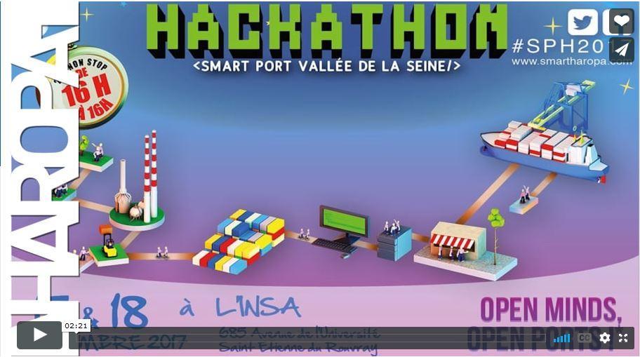 Le prochain HACKATHON aura lieu sur le port de Gennevilliers le 16 et 17 novembre 2018