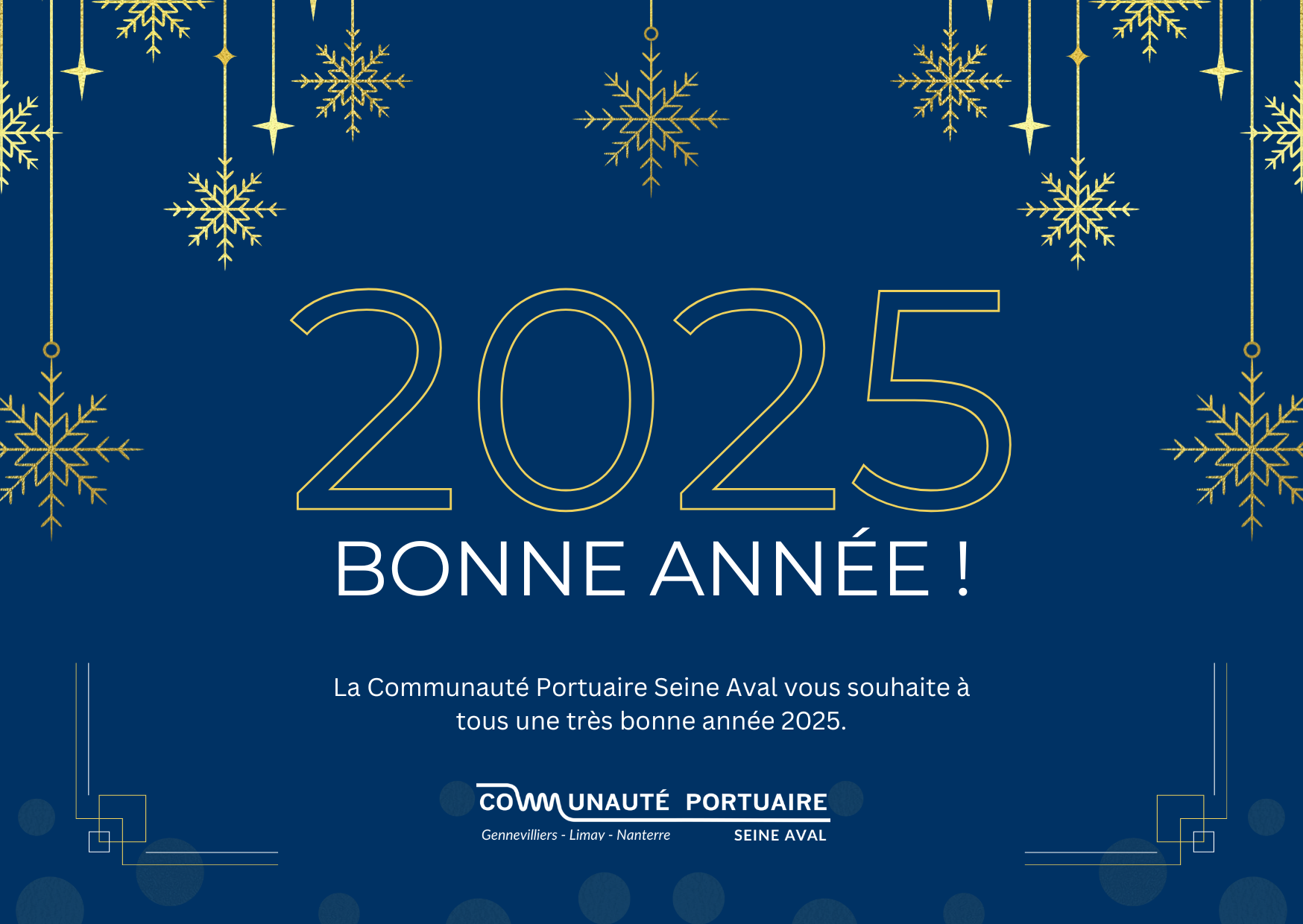 Meilleurs voeux pour 2025