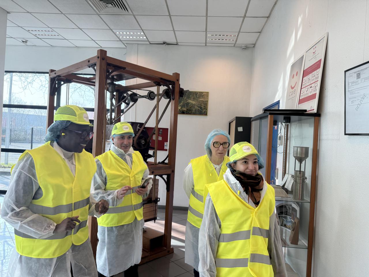 Visite de la Sous-Prfte des Hauts-de-Seine sur le Port de Gennevilliers.