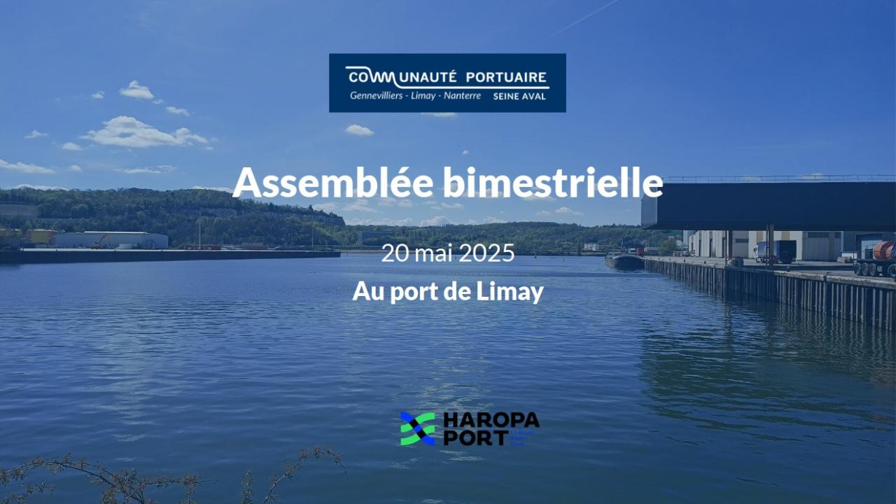 Assemble bimestrielle au Port de Limay