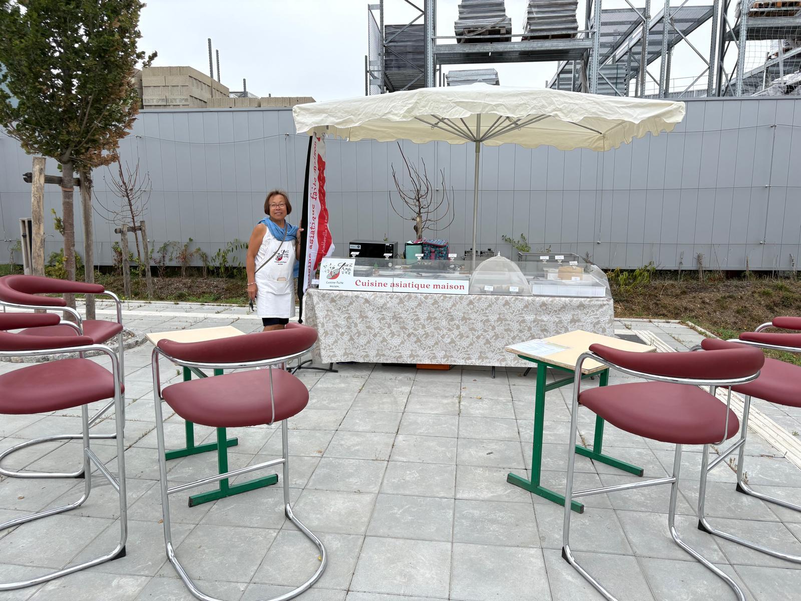 Restauration asiatique sur le dbarcadre.