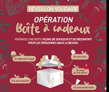 Mobilisez-vous pour l’opration “Bote  cadeaux” de la Charte Ville/Entreprises