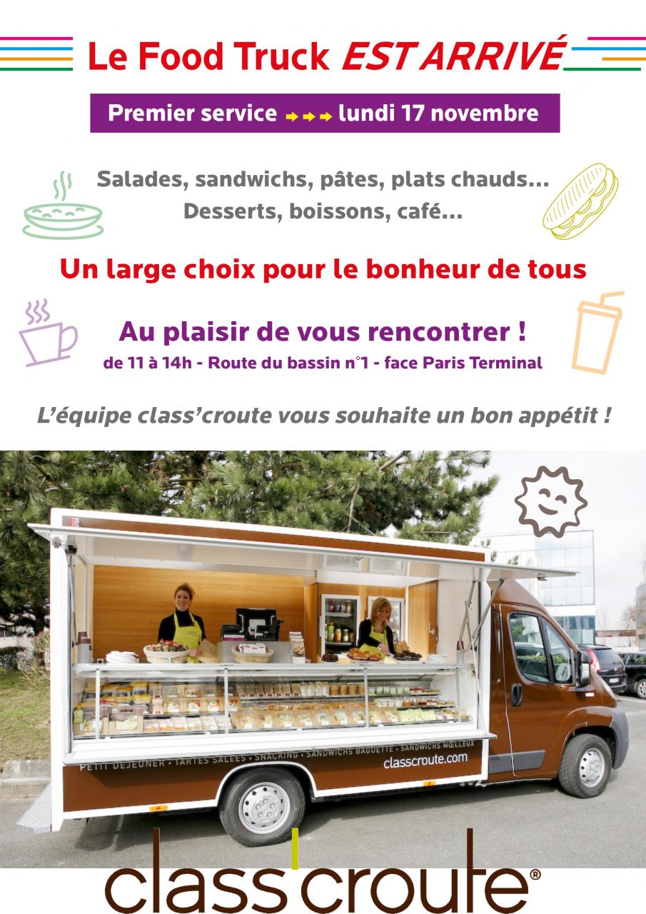Le Food Truck Class’Croute est arriv !
