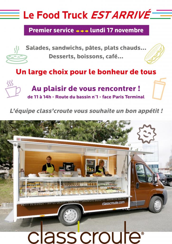 Le Food Truck Class’Croute est arriv !