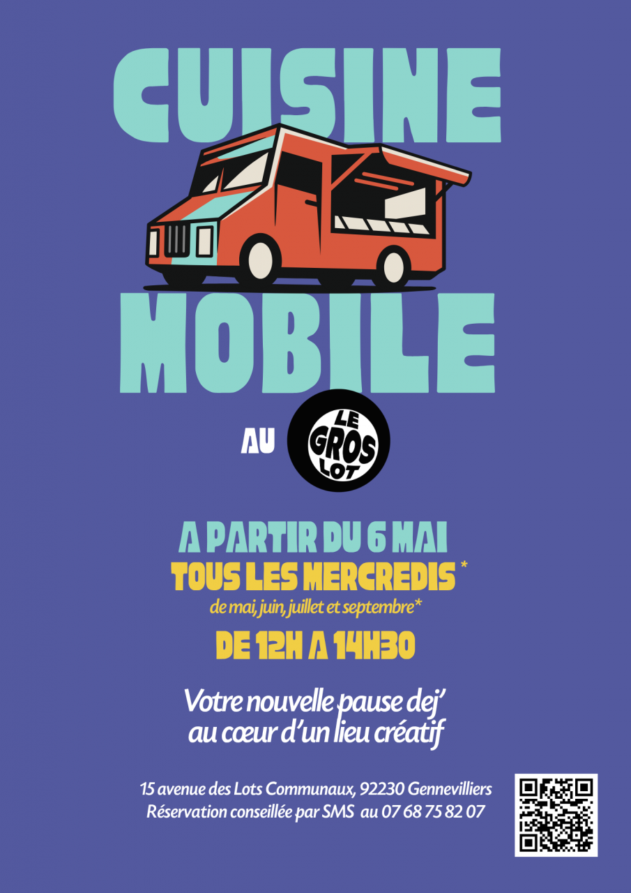 Nouvelle offre de restauration � Gennevilliers : Le Gros Lot accueille un Foodtruck
