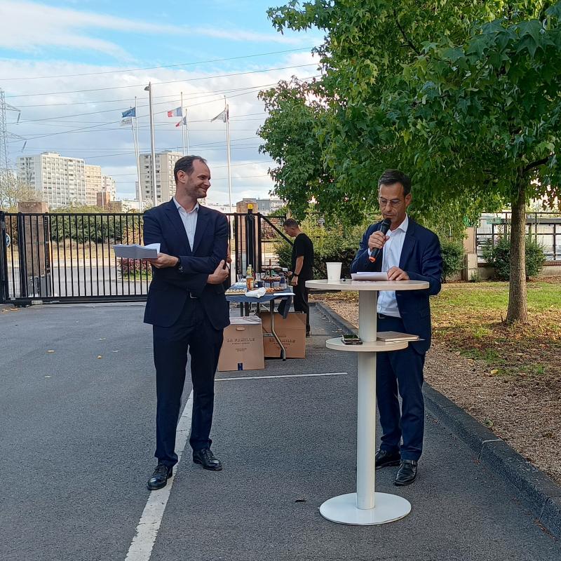 Changement de direction au port de Gennevilliers